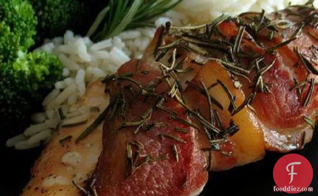Bacon-Wrapped Rosemary Chicken