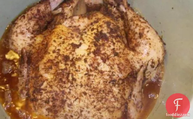 Rotisserie Style Chicken in the Crock Pot