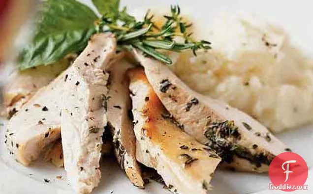 Provençal Herb-Marinated Roast Chicken