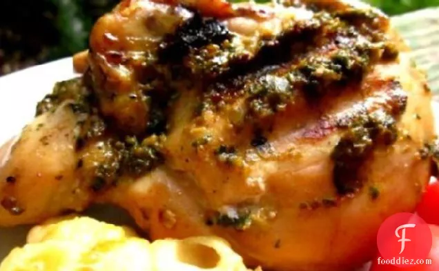 Grilled Chicken With Moroccan Spices