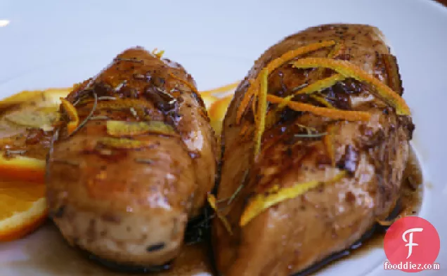 Orange-Grilled Chicken With Herbs