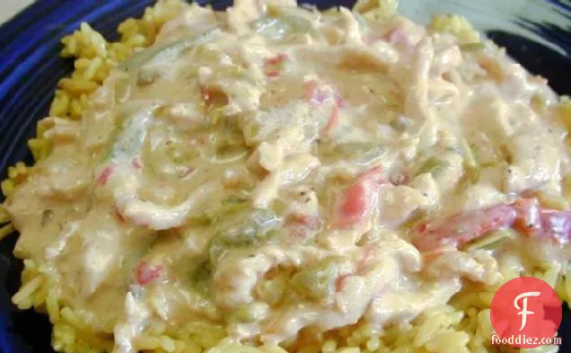 Turkey Confetti in Creamy Chili Sauce
