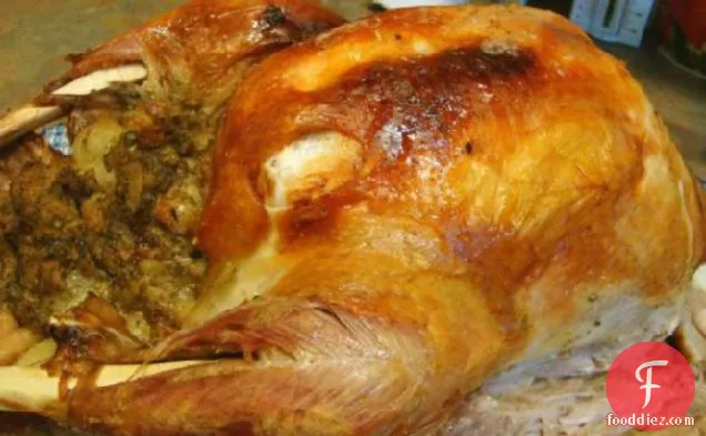 Traditional Roast Stuffed Turkey