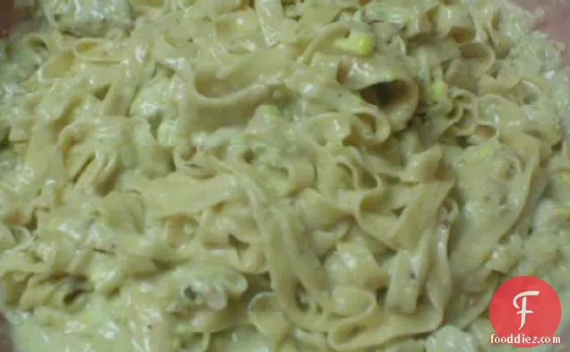 Chipotle Fettuccine With Smoked Turkey