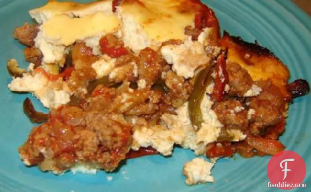 Turkey and Pepper Moussaka