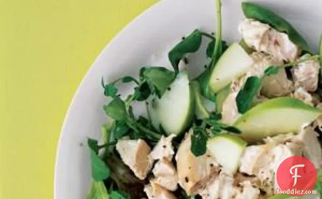 Green Apple And Watercress Chicken Salad
