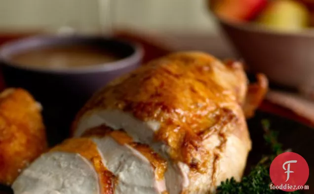 Agave-Glazed Turkey Breast with Sherry Gravy