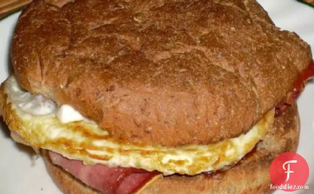 Breakfast Sandwich for One