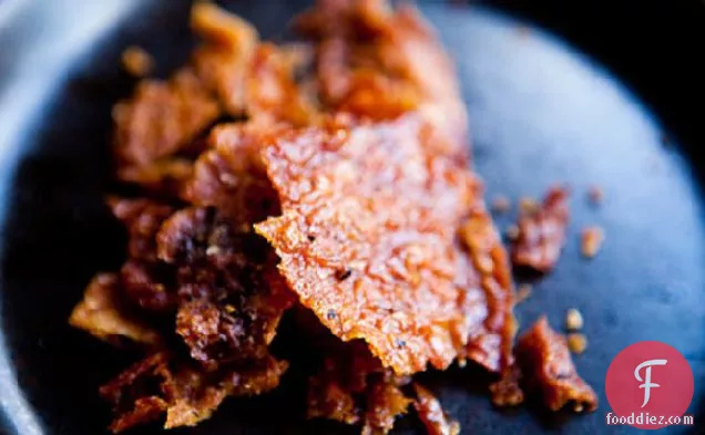 Crispy Turkey Skin Bacon