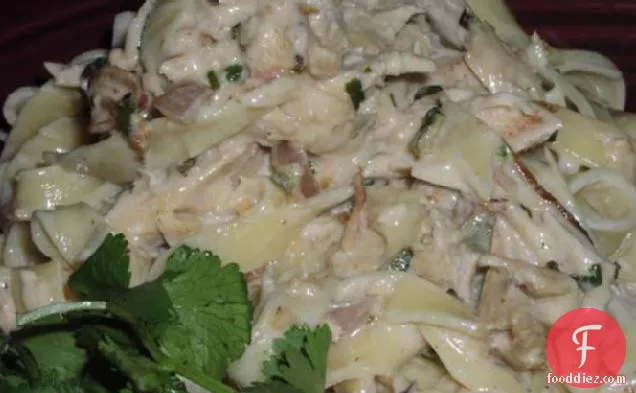 Tequila Turkey Fettuccini