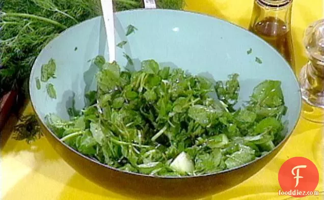 Cucumber Watercress Salad