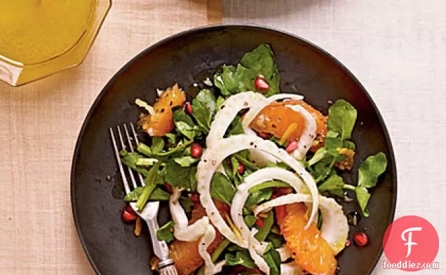 Fennel, Blood Orange, and Watercress Salad