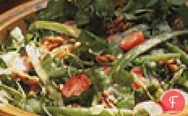 Green Bean, Watercress and Walnut Salad