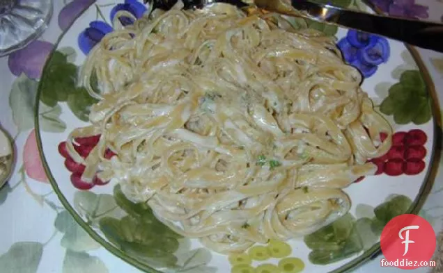 Lemon Cream Fettuccini