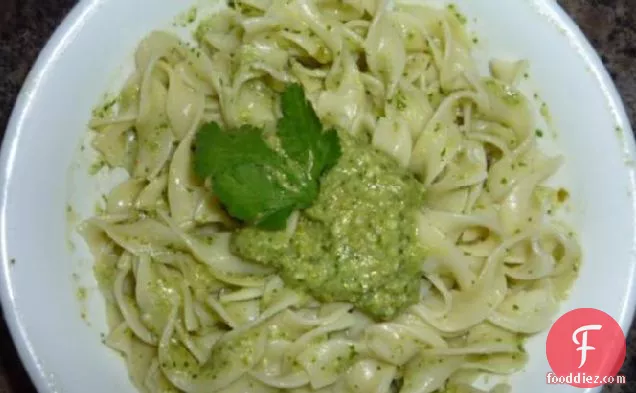 Green Chile-Cilantro Pesto Sauce (Pasta)