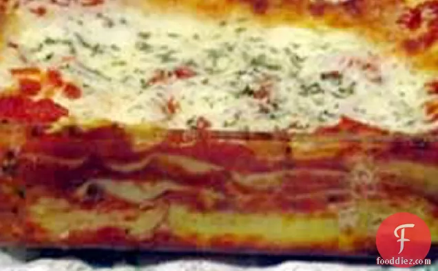 Three Cheese Lasagna