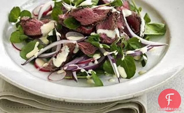 Seared Beef & Watercress Salad
