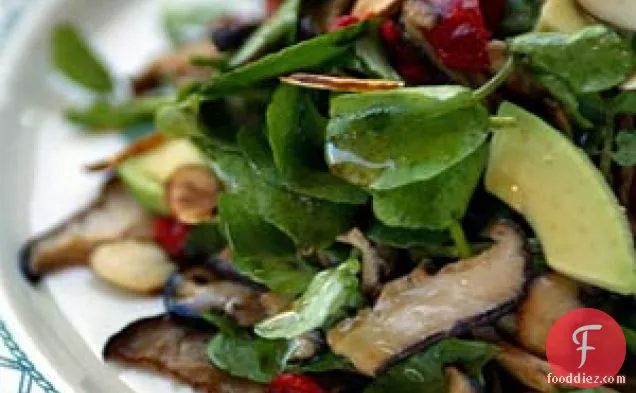 Watercress And Avocado Salad With Lemon-soy Dressing