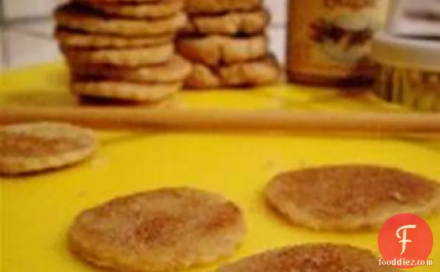 जई के आटे से बनी कट-आउट कुकीज