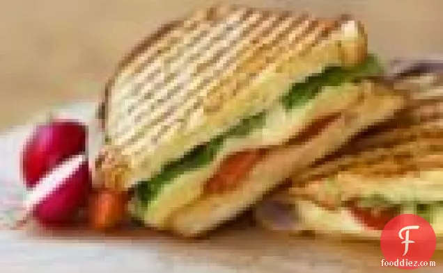 Turkey And Roasted Red Pepper Panini