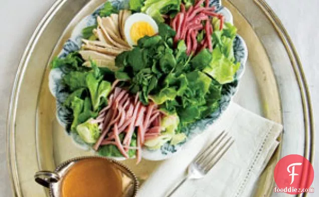 Chef's Salad With American French Dressing