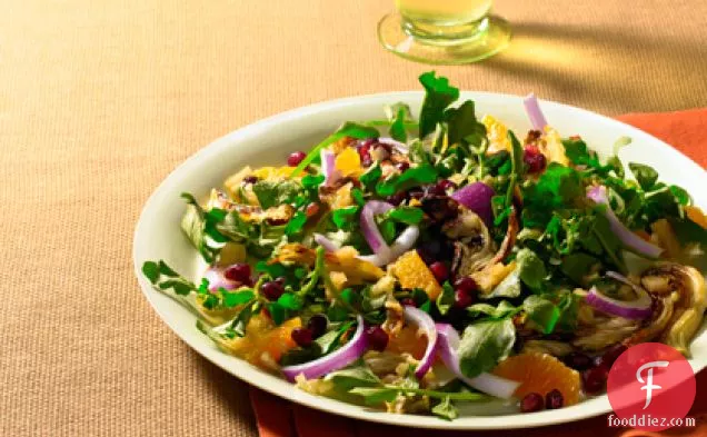 Watercress, Clementine, and Roasted Fennel Salad