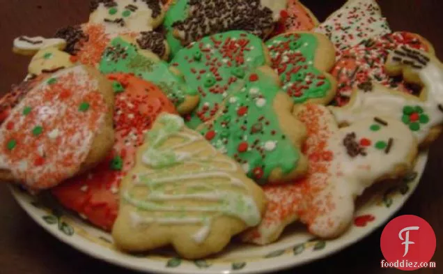 Martha's Blue Ribbon Sugar Cookies - Christmas