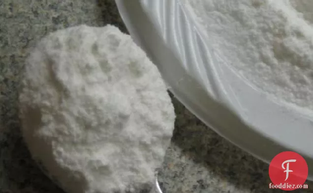 Homemade Powdered Sugar With Splenda and Glazes