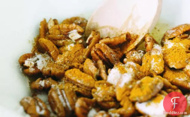 Sugared Curried Pecans
