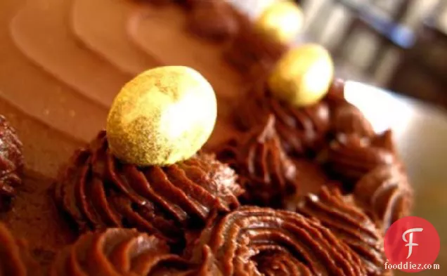 किटेनकल की चॉकलेट फ्रॉस्टिंग / आइसिंग