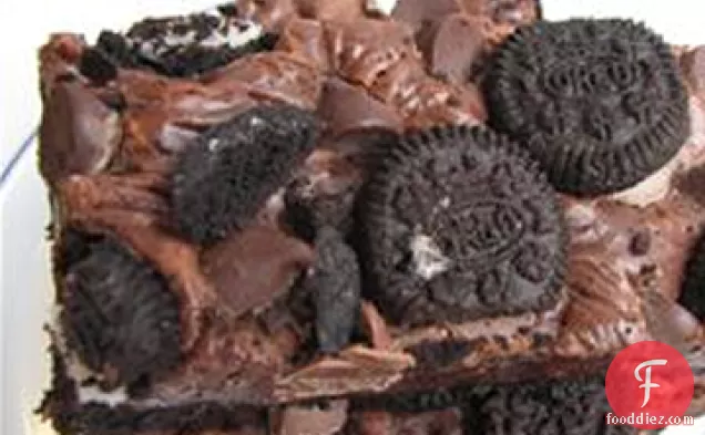 Double Chocolate Cookie Bars