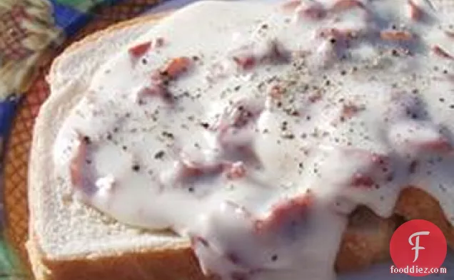 Chipped Beef on Toast
