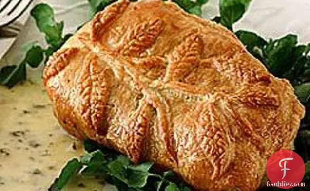 Fillet Of Beef In Puff Pastry With Madeira Sauce