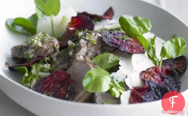 Lamb, Watercress & Beetroot Salad