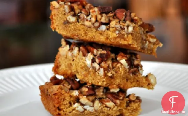 Caramel Pecan Squares