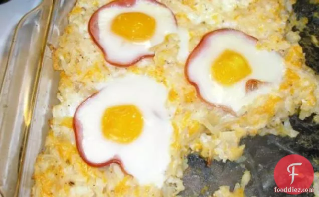 Baked Eyeball Eggs