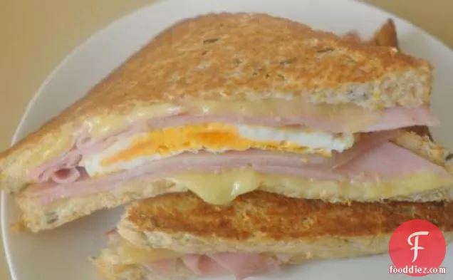 Jude's Grilled Ham and Egg Sandwich