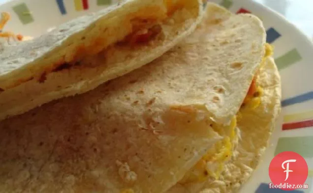 Bacon, Egg and Cheese Quesadillas