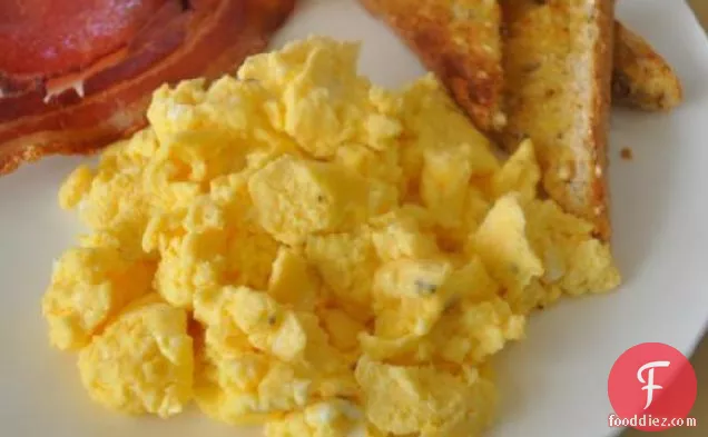 Jim's Microwave Scrambled Eggs