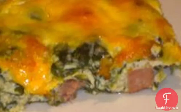 Ham and Cheese Omelet Casserole