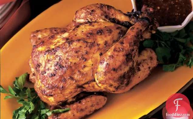 Chipotle-glazed Roast Chicken