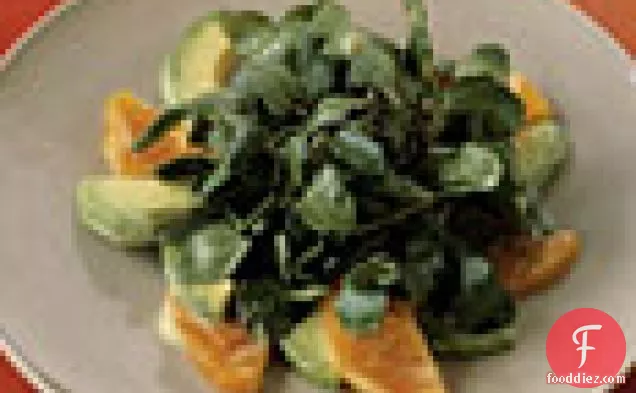 Fuyu Persimmon and Avocado Salad