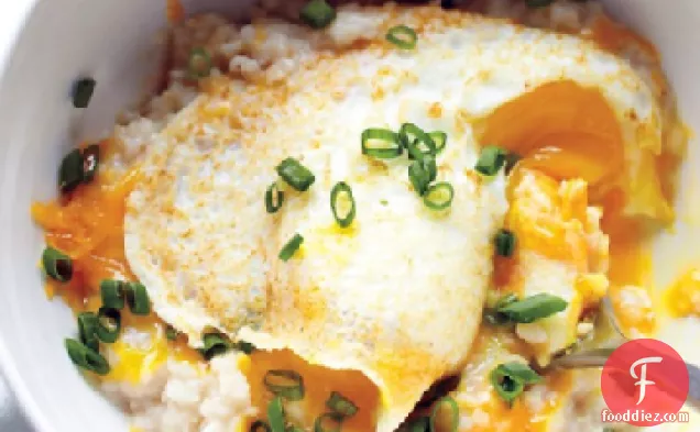 Savory Oatmeal and Soft-Cooked Egg