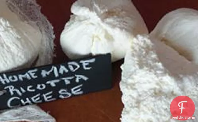 Sicilian Homemade Ricotta Cheese