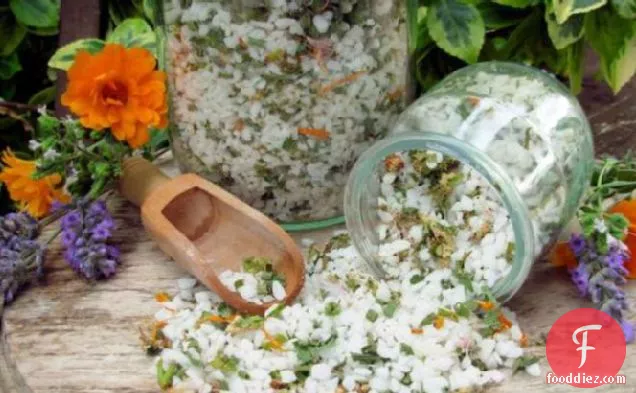 Flower and Herb Salt