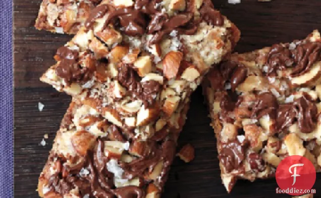 Salted Toffee-Chocolate Squares