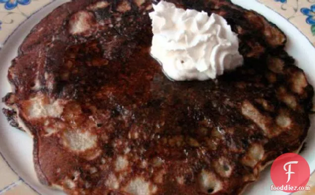 Rolled Oats and Pecan Pancakes