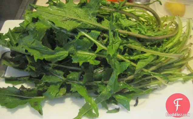 Stir-fried Dandelion Greens Recipe