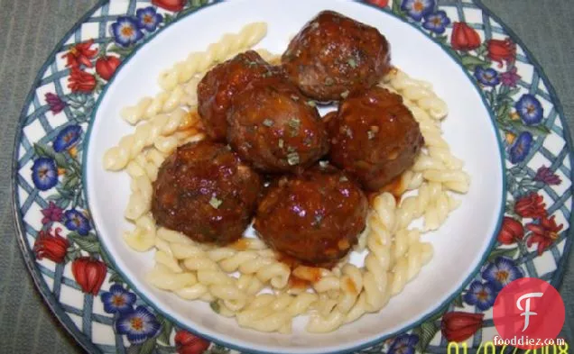 Tomato Glazed Meatballs