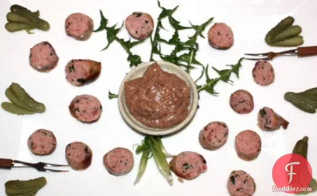 Dandelion Sausages With Veal